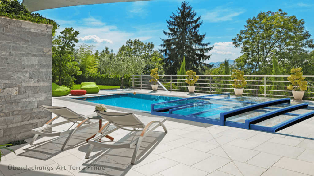 Pool - Überdachung - Verlängerung der Badesaison inklusive